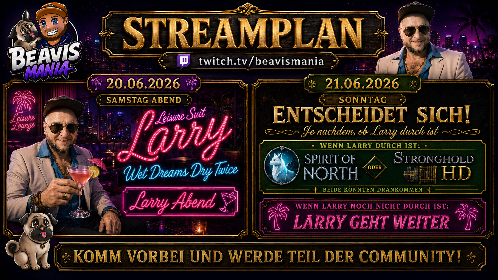 📅 **STREAMPLAN AB 20.06.**
